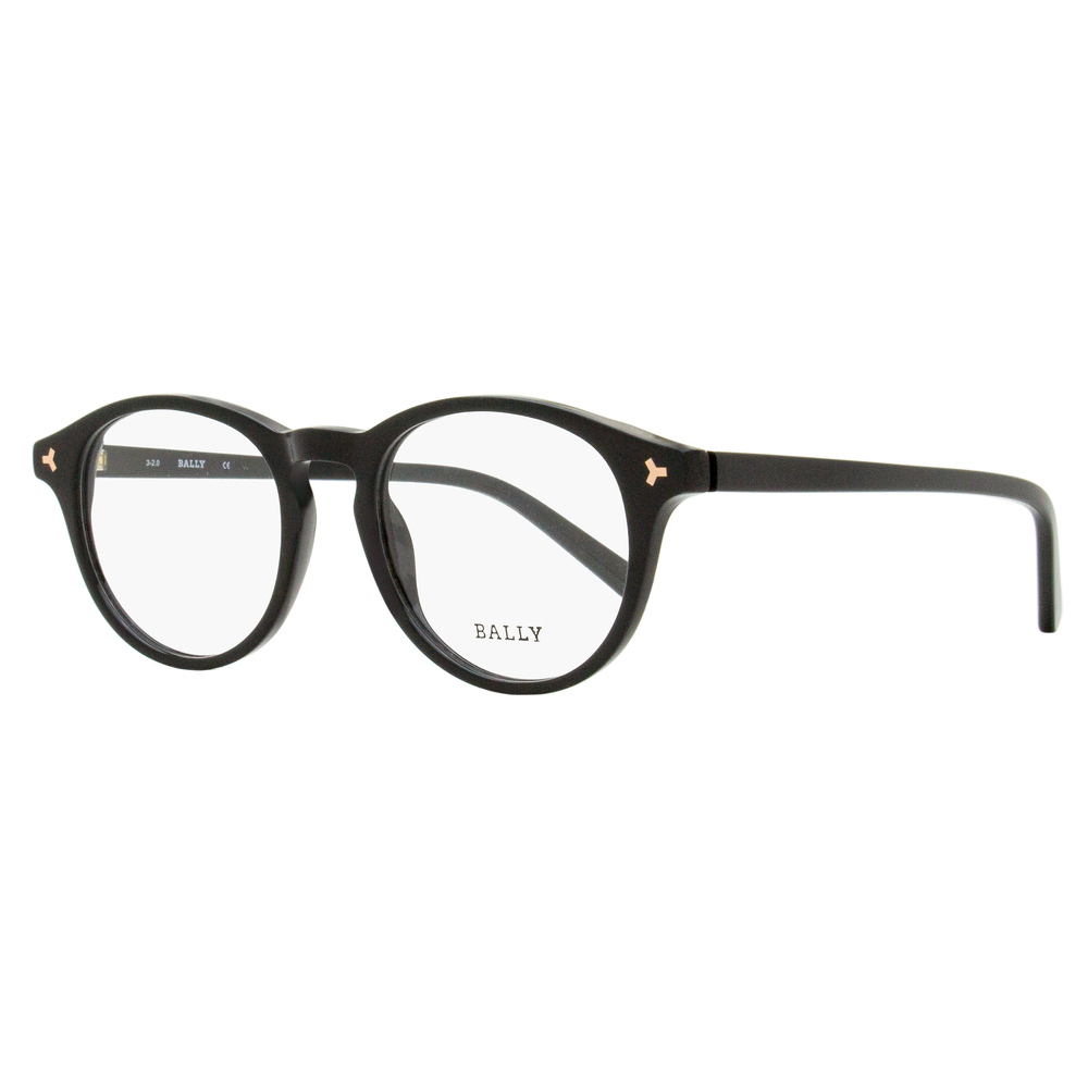 Bally Oval Eyeglasses BY5032 001 Black 49mm